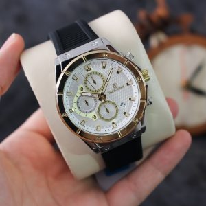 ساعت سفید اصل دنیل سزار مردانه (ارزان) بند رابر